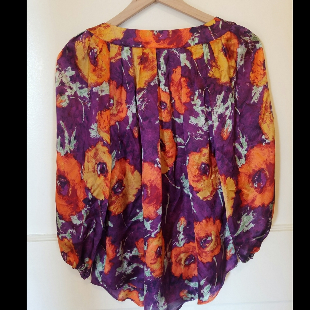 Black Halo Silk Top - Picture 2 of 5